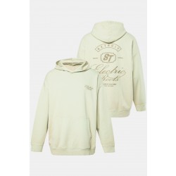 Μπλούζα φούτερ oversized με κέντημα Electric Rooks, STHUGE