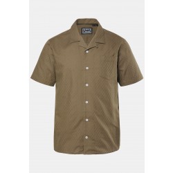 Πουκάμισο κοντομάνικο με ανάγλυφη υφή, STHUGE