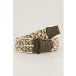 Ζώνη πλεκτή υψηλής ποιότητας με μεταλλική αγκράφα, JP1880