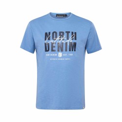 T-shirt με μεγάλο τύπωμα στο μπροστινό μέρος, North Latitude Denim